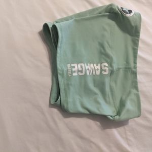 Savage barbell booty shorts XS